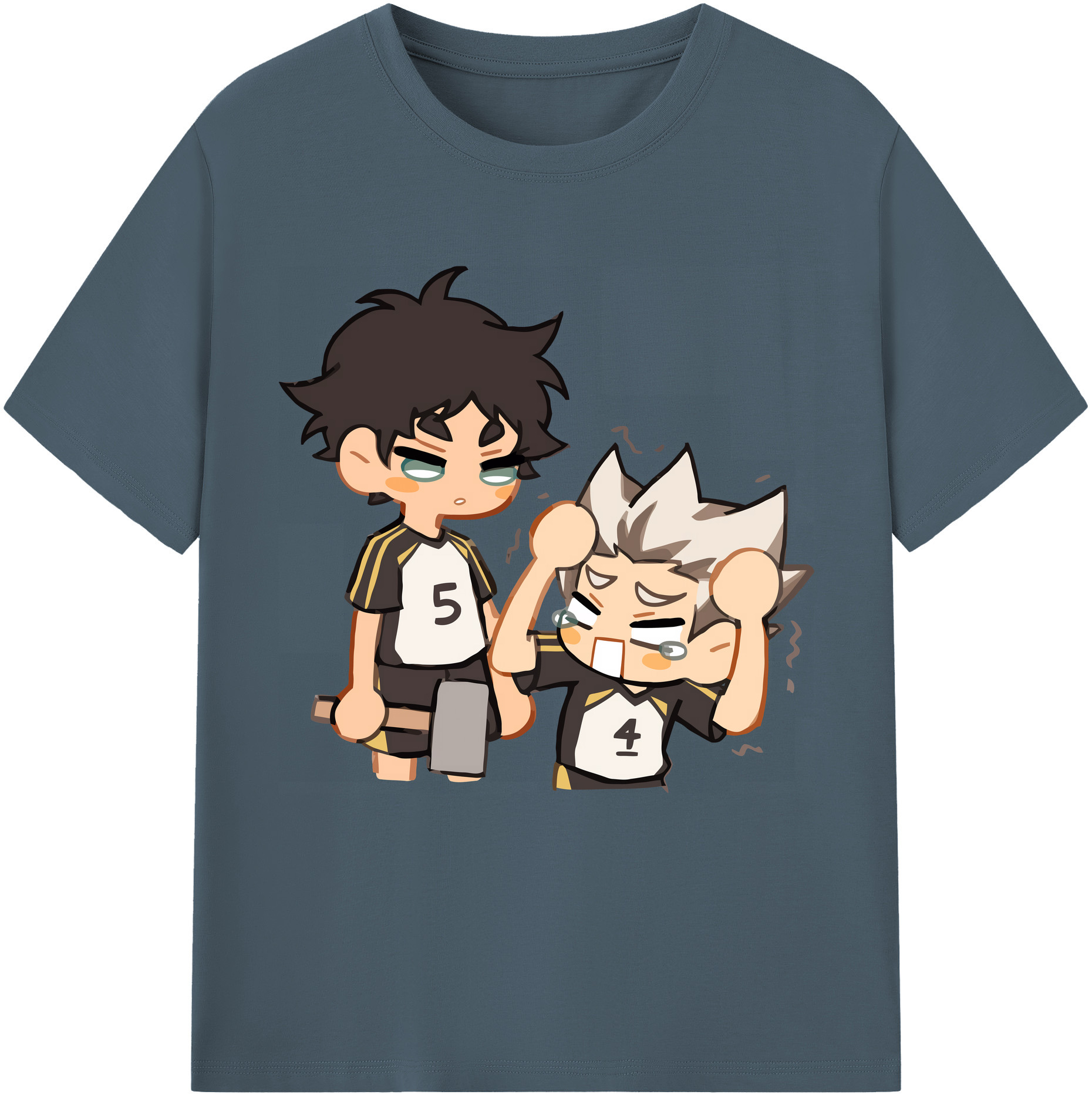 （画像用） ハイキュー!! Haikyu!! 綿100％半袖Tシャツ（フロントプリント）